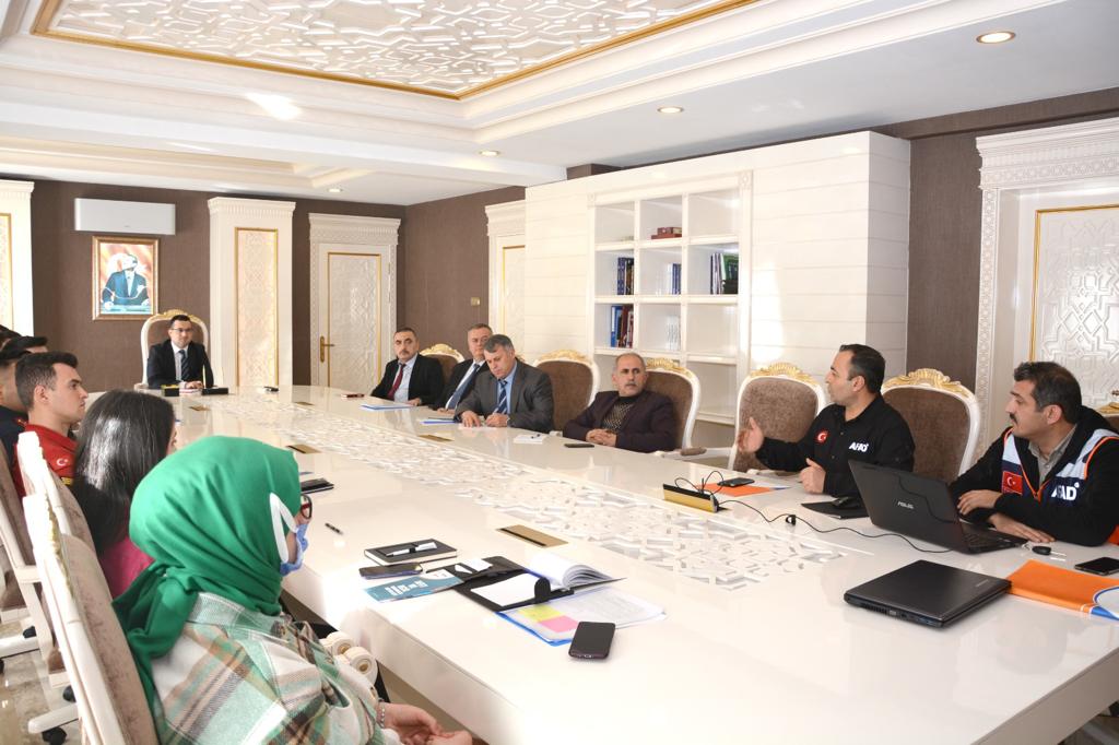 Afet Farkındalık Eğitimi ve Türkiye Afet Müdahale  Planı (TAMP) Eğitimi  