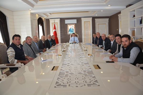 Köy Muhtarlarımız İle Toplantı 
