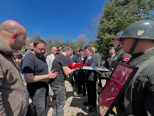 Kıbrıs Gazimiz Mehmet ISINCAK için Cenaze Töreni Düzenlendi